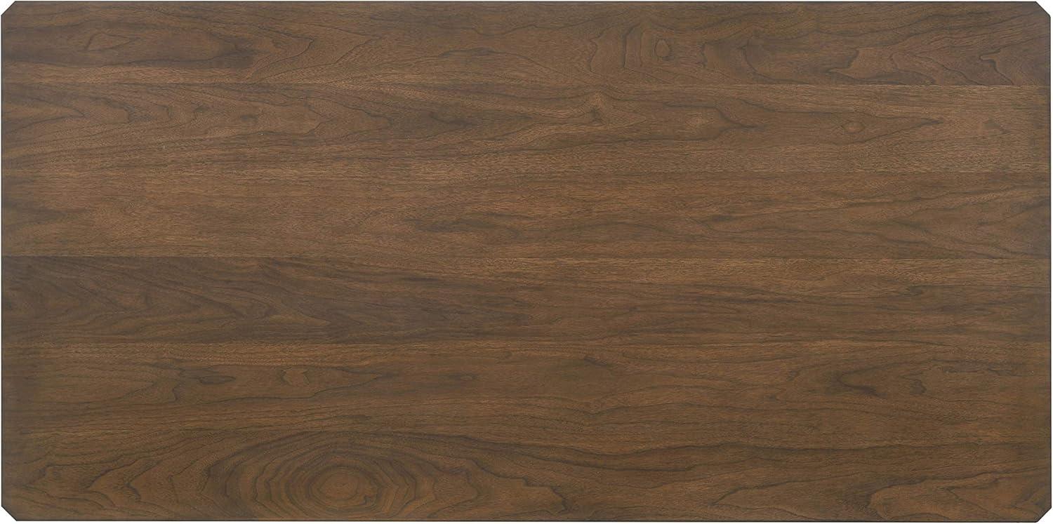 Wethersfield Dining Table with Clipped Corner Medium Walnut