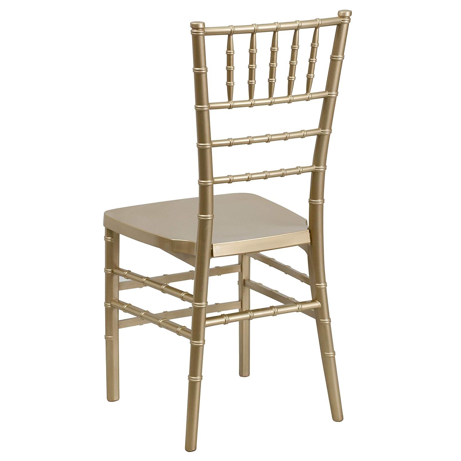 Flash Furniture Emma Premium Series Resin Stacking Chiavari Chair (Set of 2)