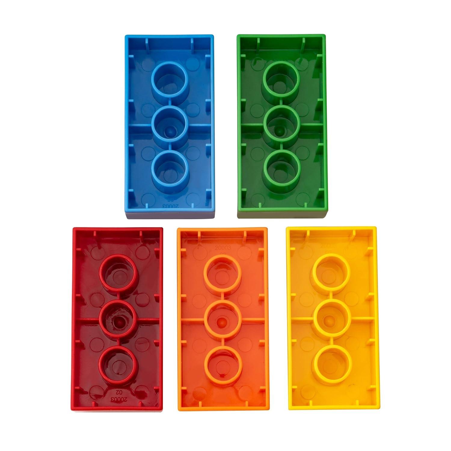Big Building Blocks for Kids - STEM Toy - Classic Large Building Bricks - Compatible with All Major Brands - for Children All Ages - 50 Pieces