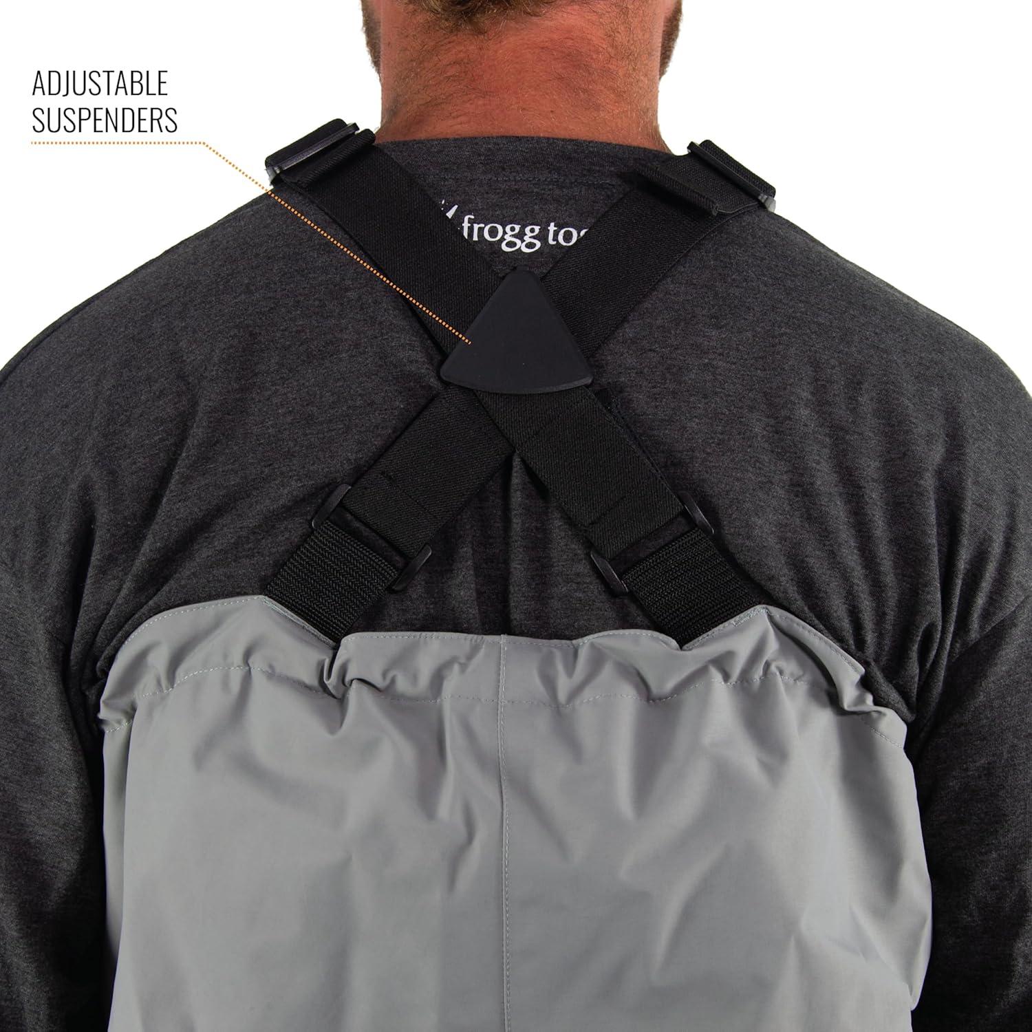 Sierran Reinforced Nylon Breathable Stockingfoot Wader | Slate / Gray | Size XL