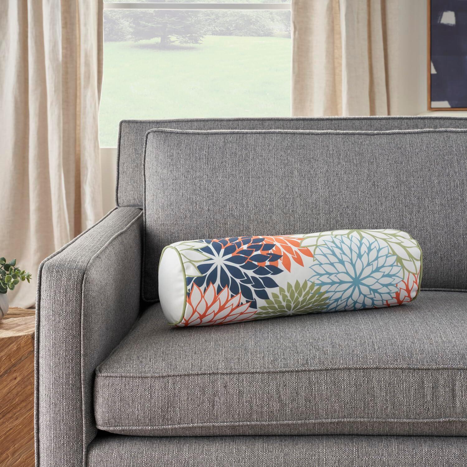 Mina Victory Angelis Bolster Indoor/Outdoor Pillow Cover & Insert