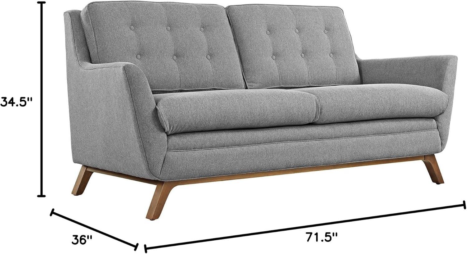 Modway Beguile Fabric Loveseat