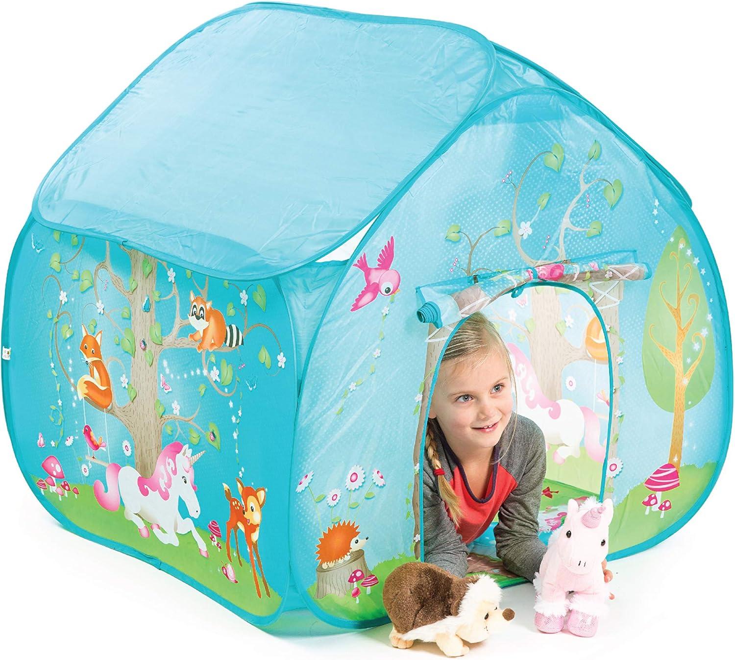 Fun2Give 35.5'' W x 35.5'' D Indoor / Outdoor Polyester Pop-Up Play Tent