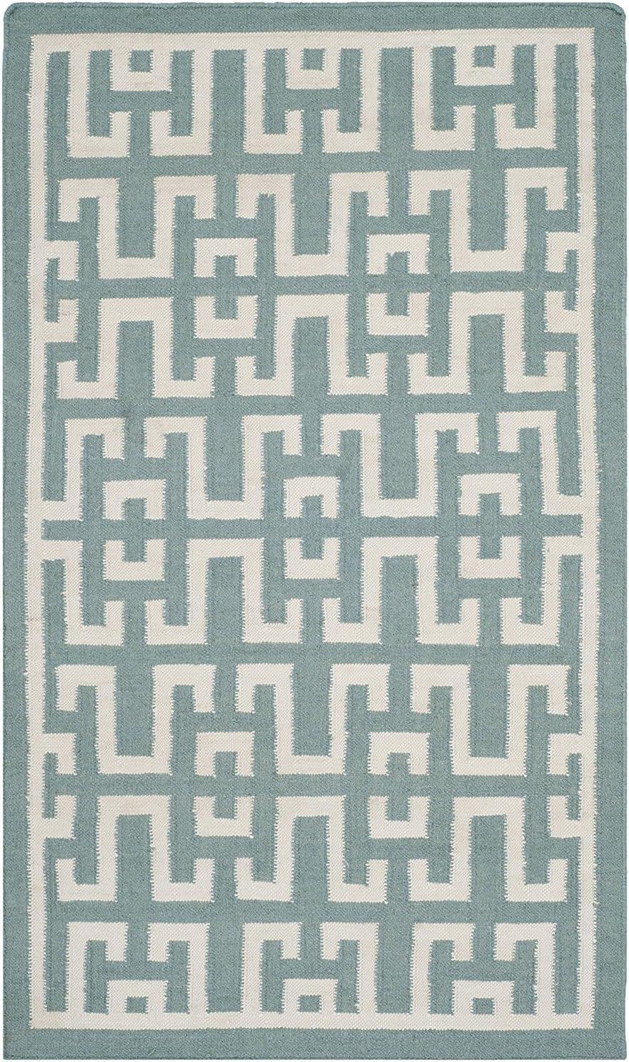 Dhurries DHU621 Hand Woven Area Rug  - Safavieh