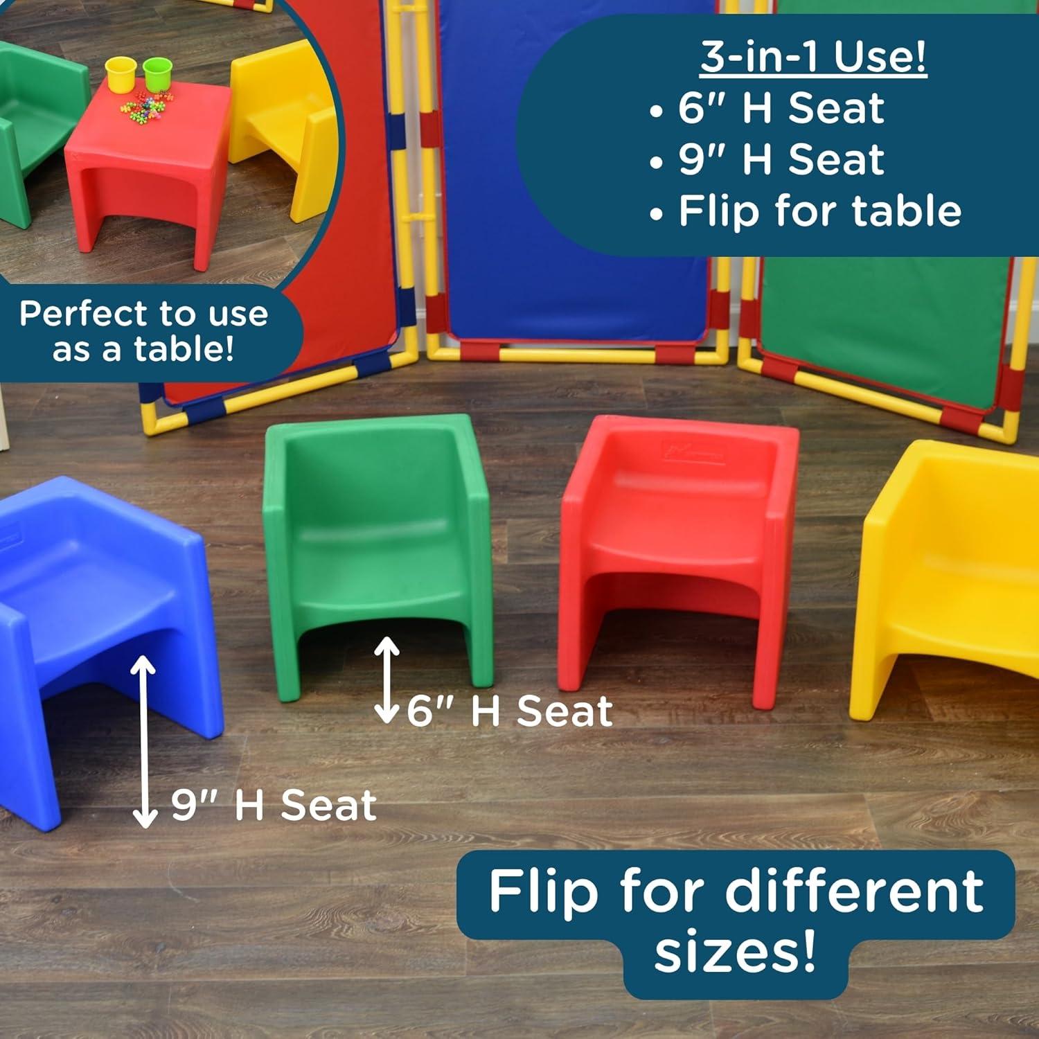 Cube Chair 3-in-1 Kids Desk/Activity