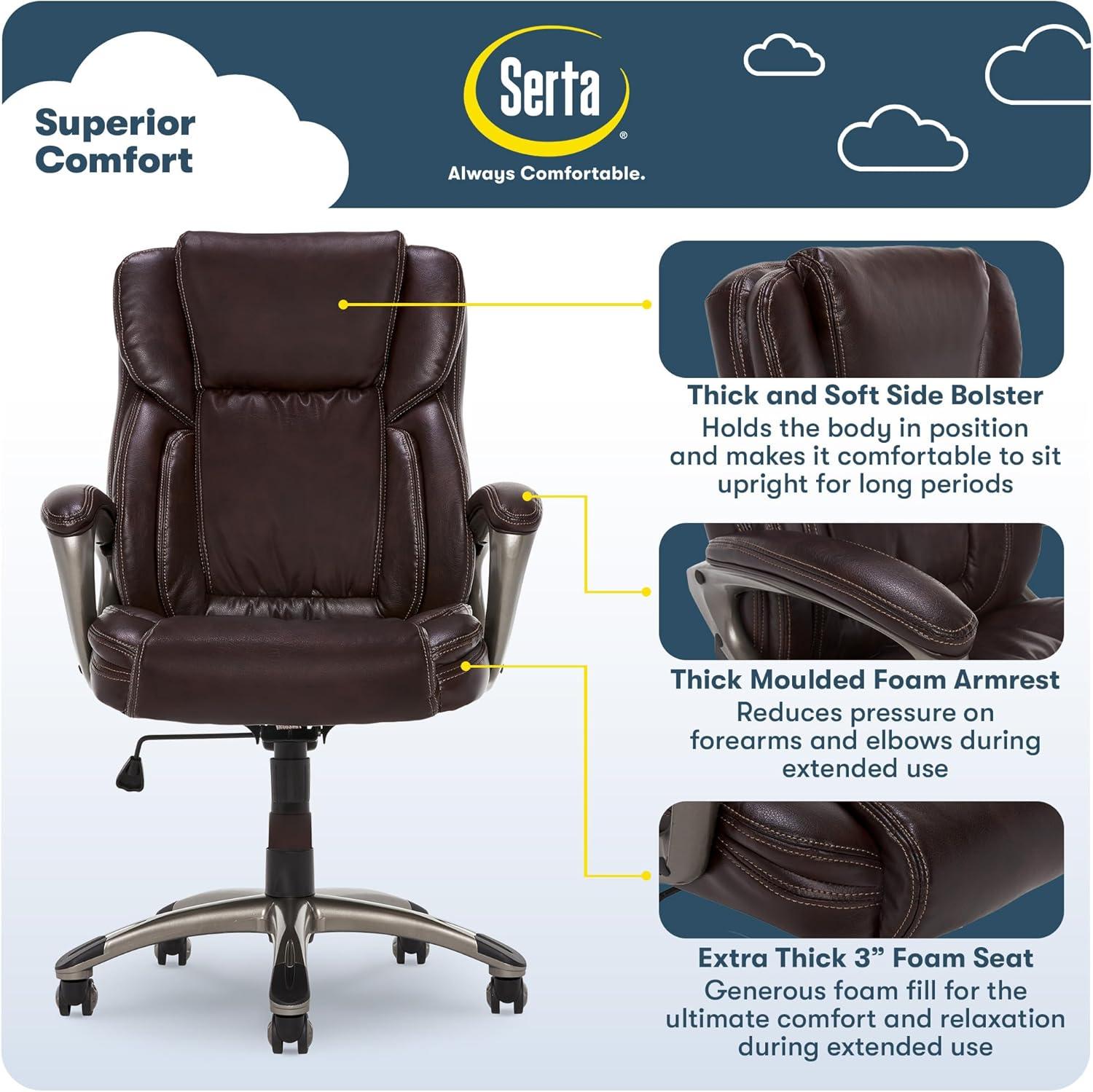 Works Executive Office Chair - Serta