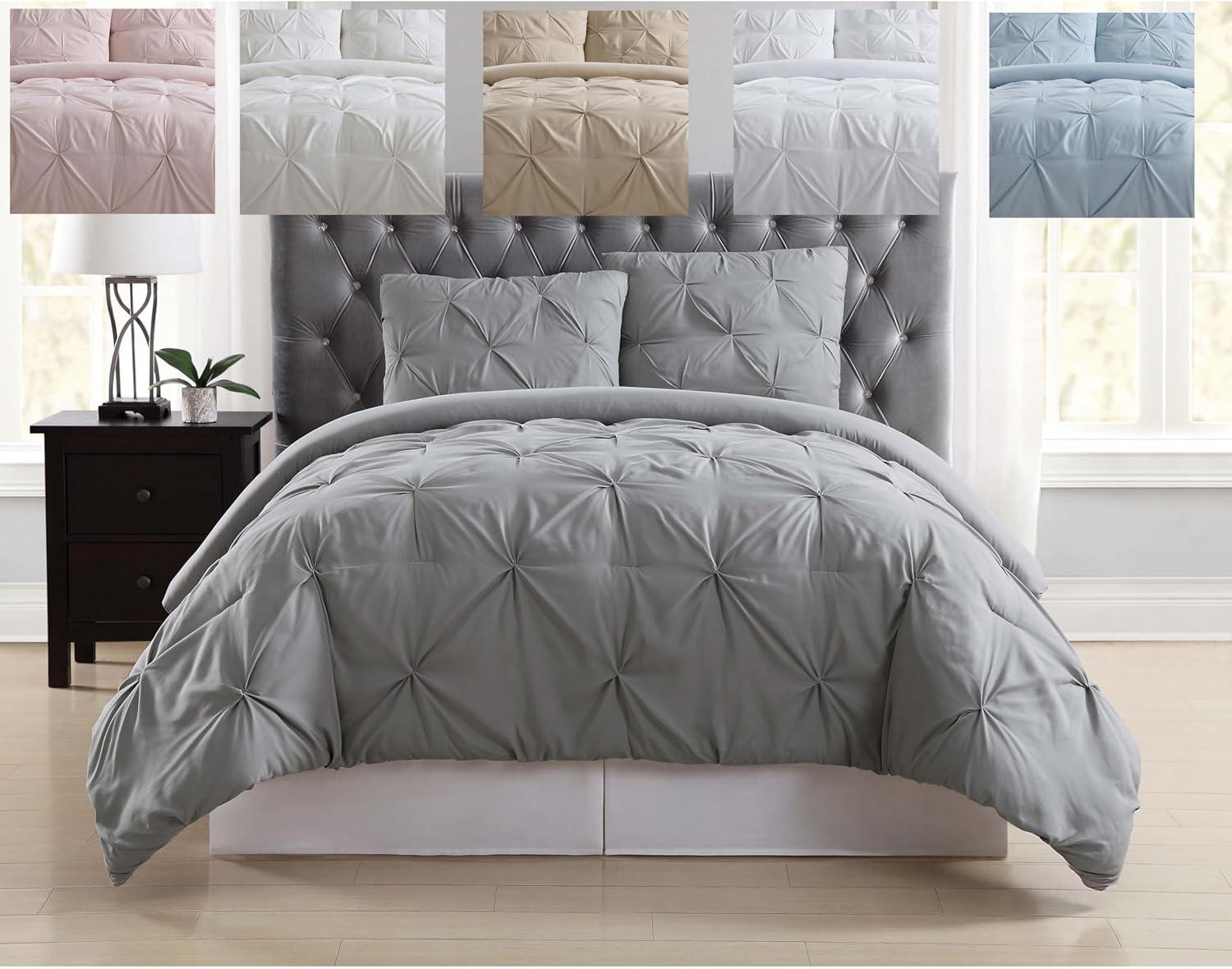 Solid Modern & Contemporary Comforter Set