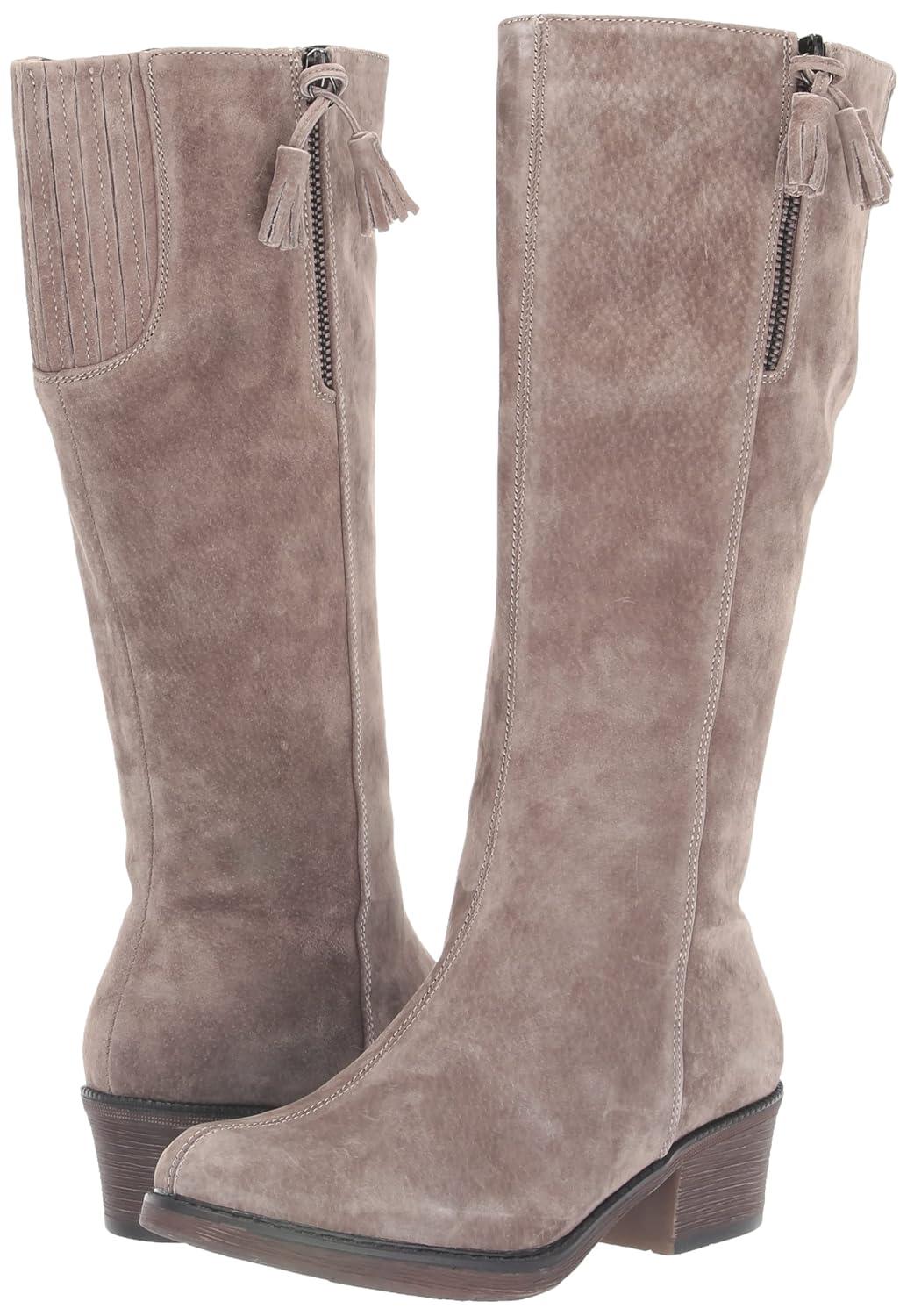 Rider Classic 14'' Smoked Taupe Suede Riding Boots