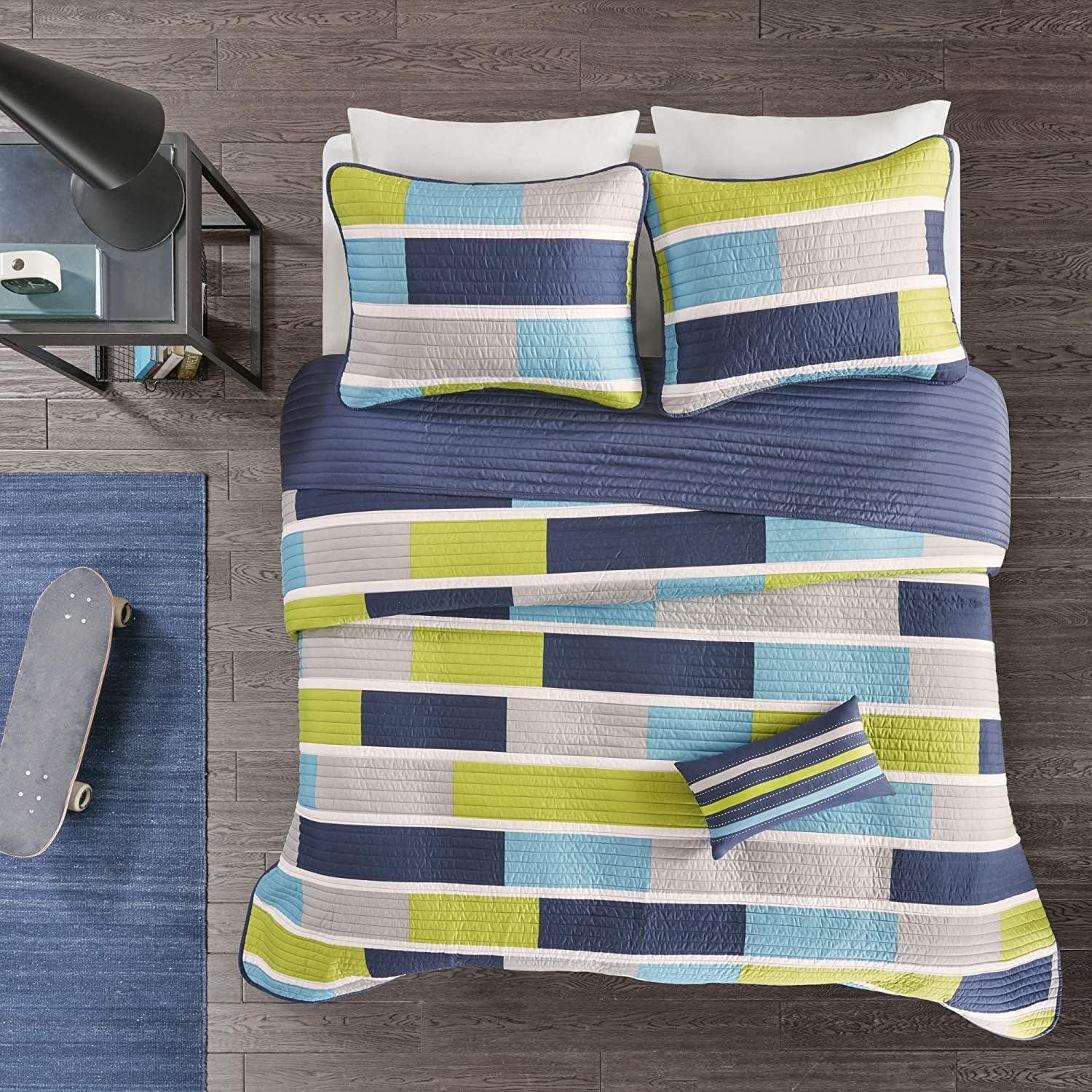 Home Essence Teen James Reversible Coverlet Set