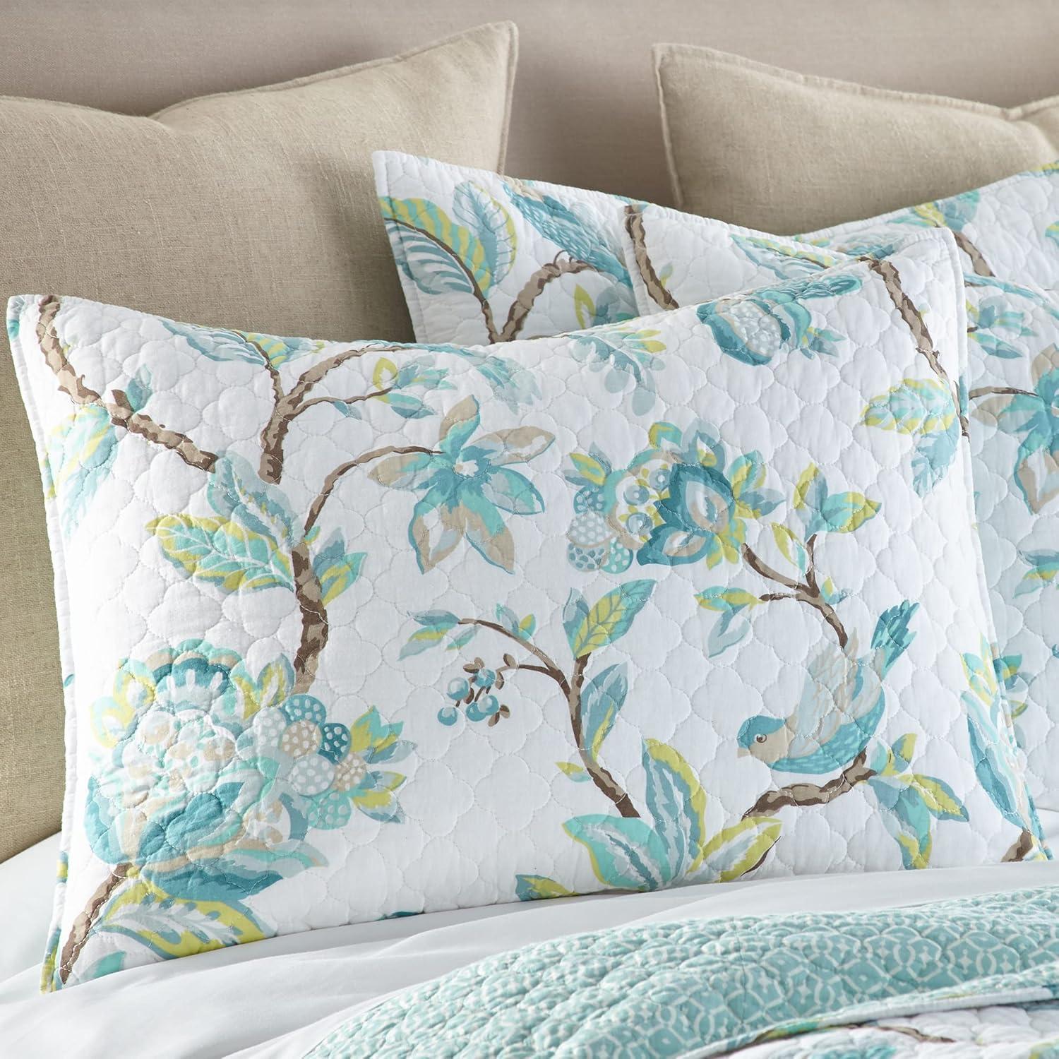 Cressida Floral Quilt and Pillow Sham Set - Levtex Home