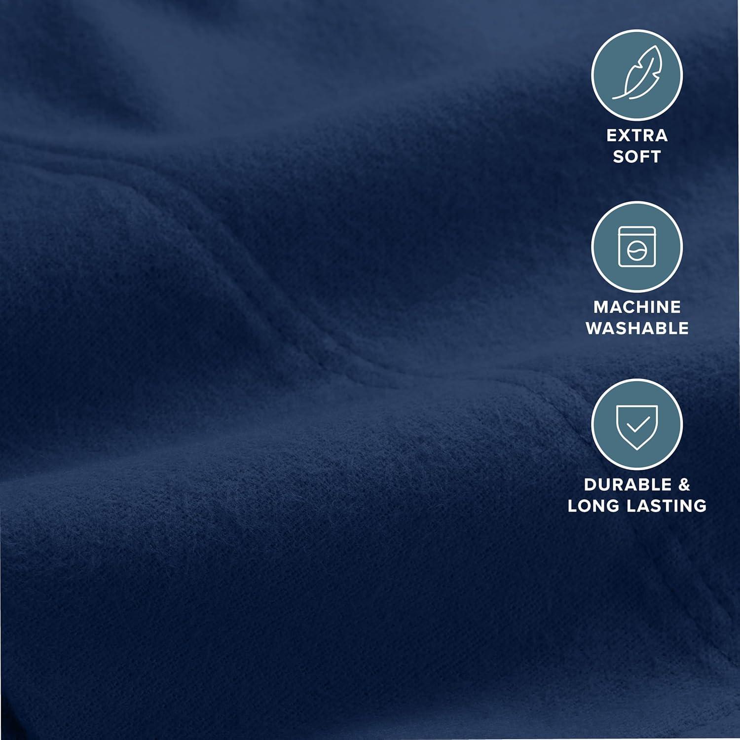 Bare Home 100% Cotton Flannel Pillowcase (Set of 2)