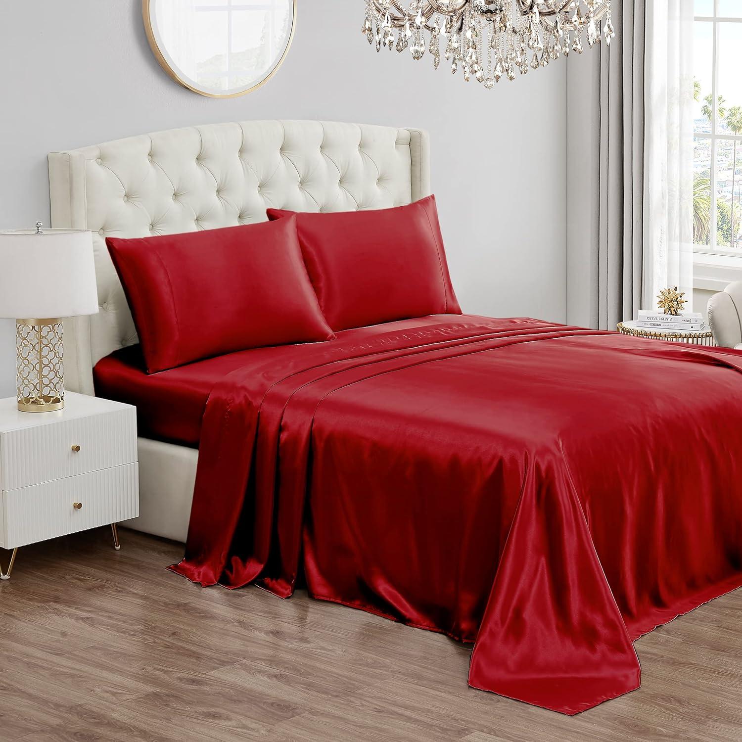 Juicy Couture Premium Silky Satin Sheet Sets