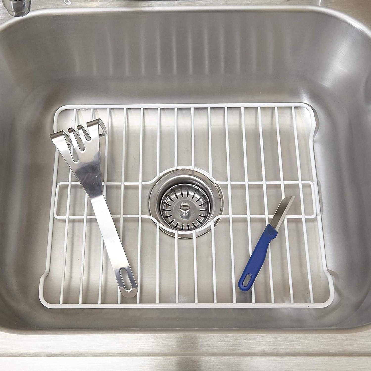 Steel Over The Sink Dish Rack