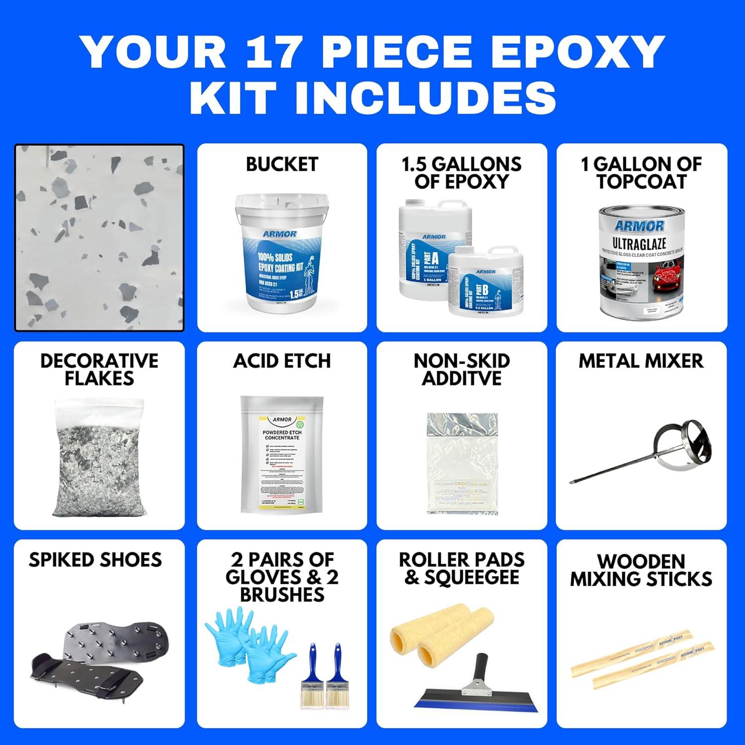 ArmorPower Epoxy Kit 14 Piece