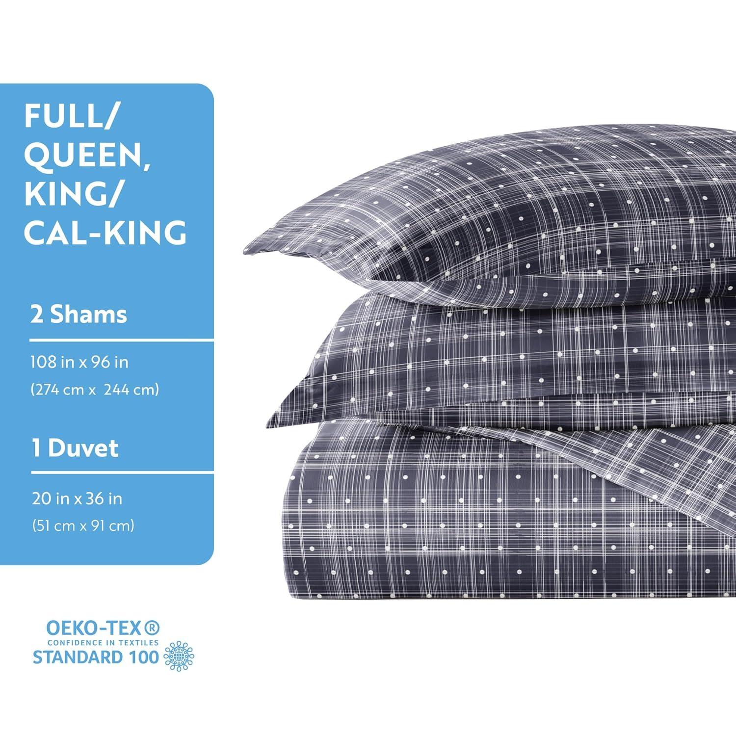 Becky Cameron Becky Cameron Polka Dot Pattern Duvet Cover Set