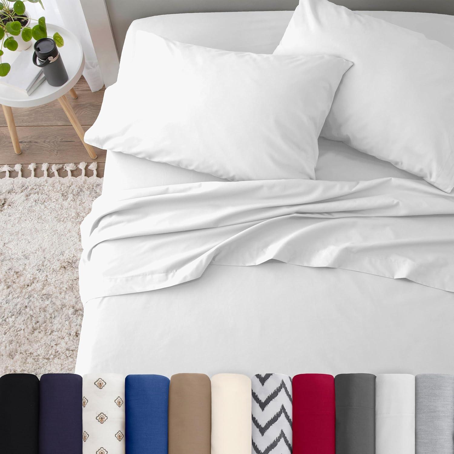 Cotton Blend Percale Sheet Set