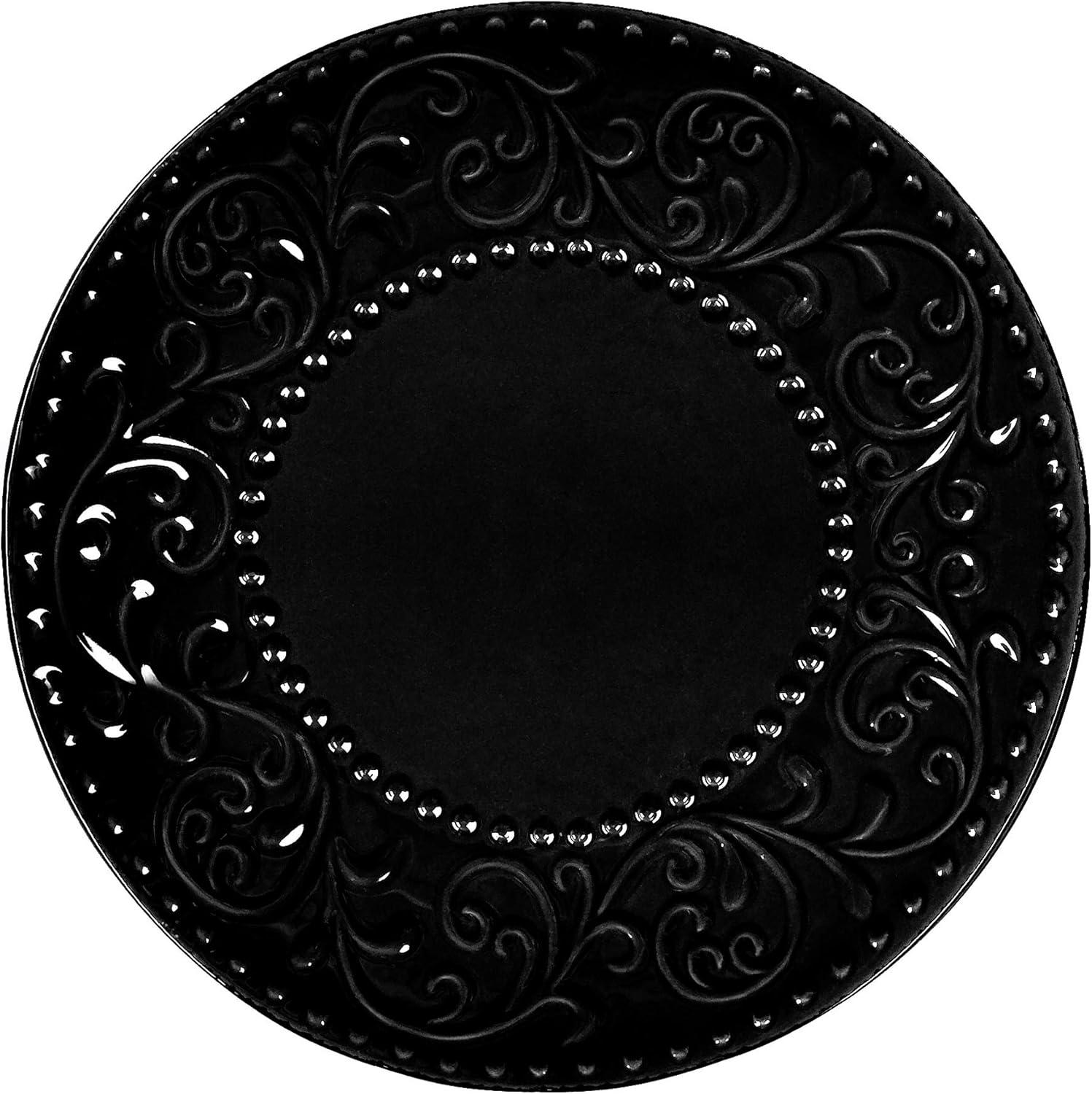 Lorren Home Trends Lorren 16 Piece Stoneware Dinnerware Set - Service for 4