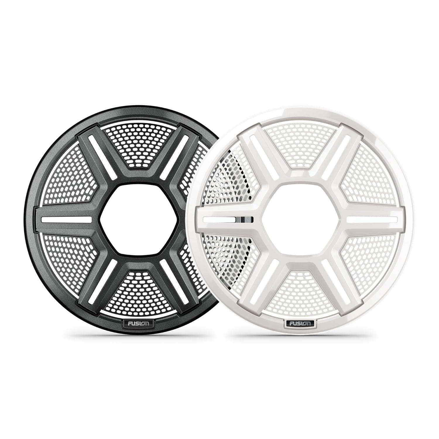 Garmin Fusion Apollo AP-FL65SPW 6.5" LED Marine Speakers Sport Grills, White, Pair