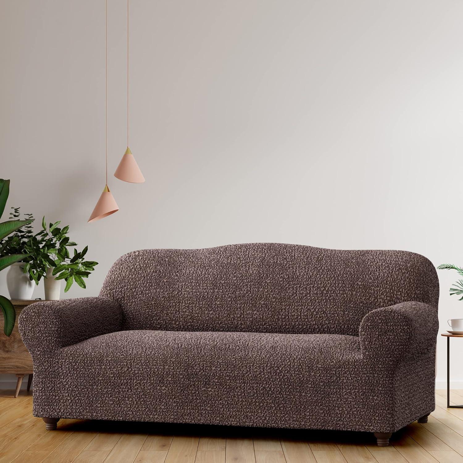 Stretchy Slipcover for 3-Seater Sofa - Italian Style & Premium Quality - Mille Righe Collection