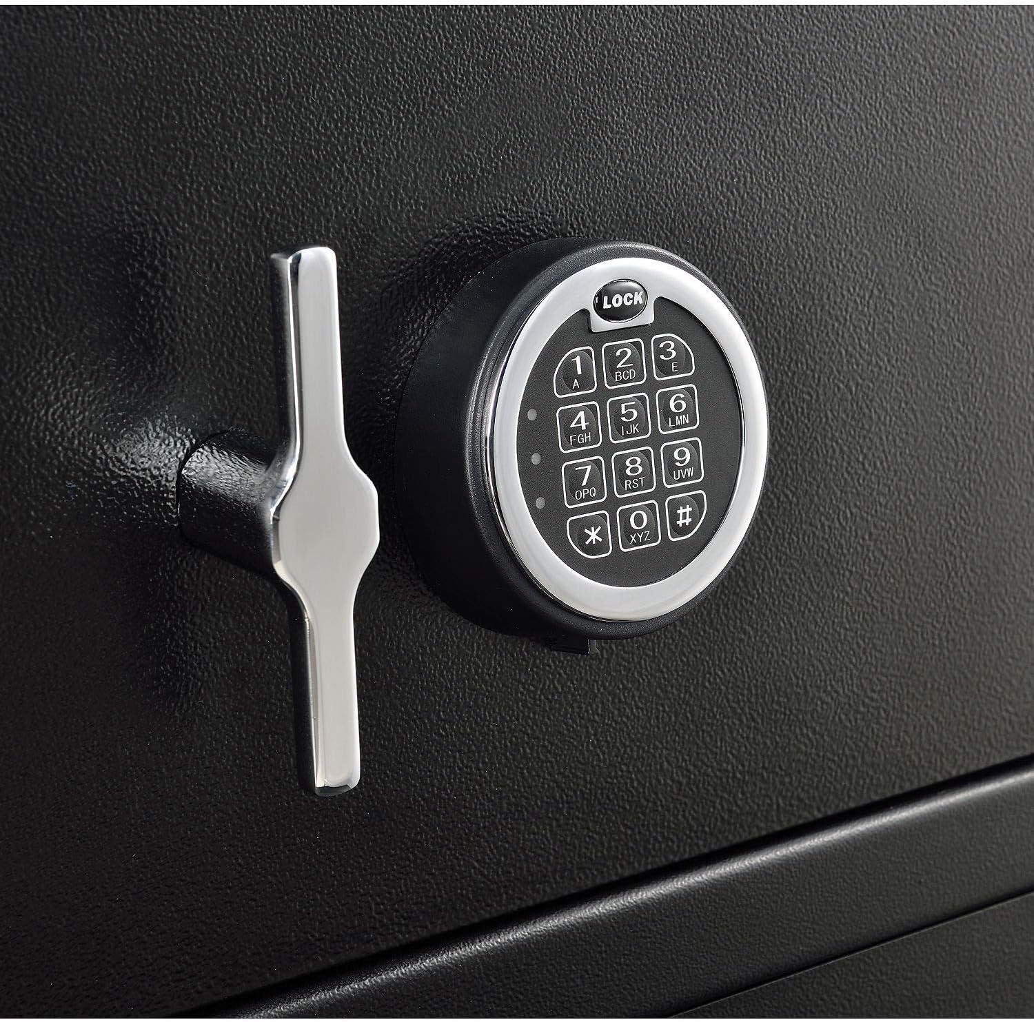 Ningbo Safewell 493491 Global Industrial B-Rate Depository Safe Front Loading with 2 Doors, Digital Lock - 20 x 20 x 30 in.