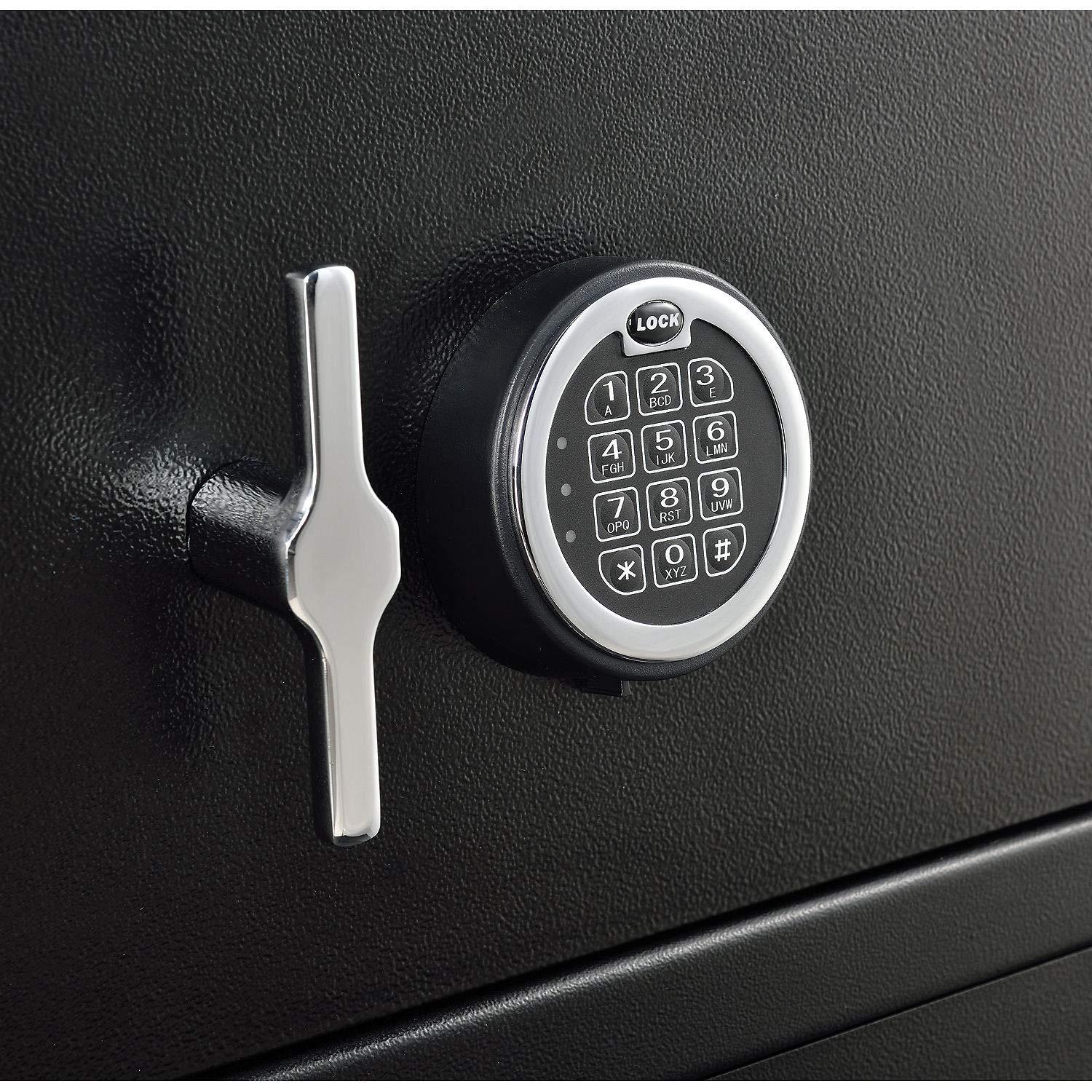 Ningbo Safewell 493491 Global Industrial B-Rate Depository Safe Front Loading with 2 Doors, Digital Lock - 20 x 20 x 30 in.