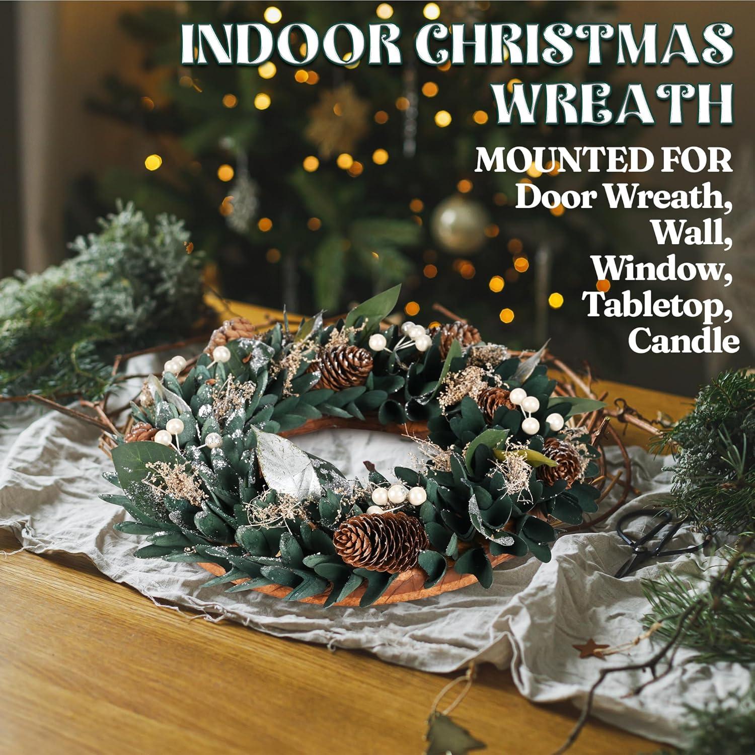 Northlight Seasonal Faux Mixed Assortment Plastic 2'' Wreath