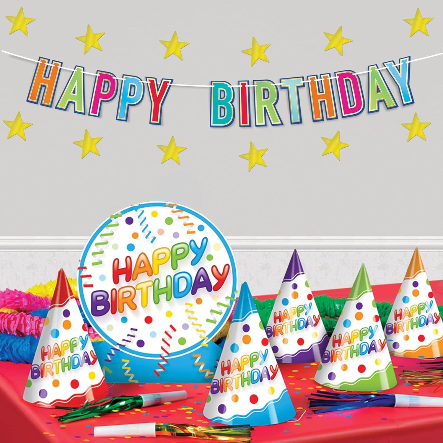 Beistle 3 3/4" Metallic Star Cutouts Gold 84/Pack (57027-GD)