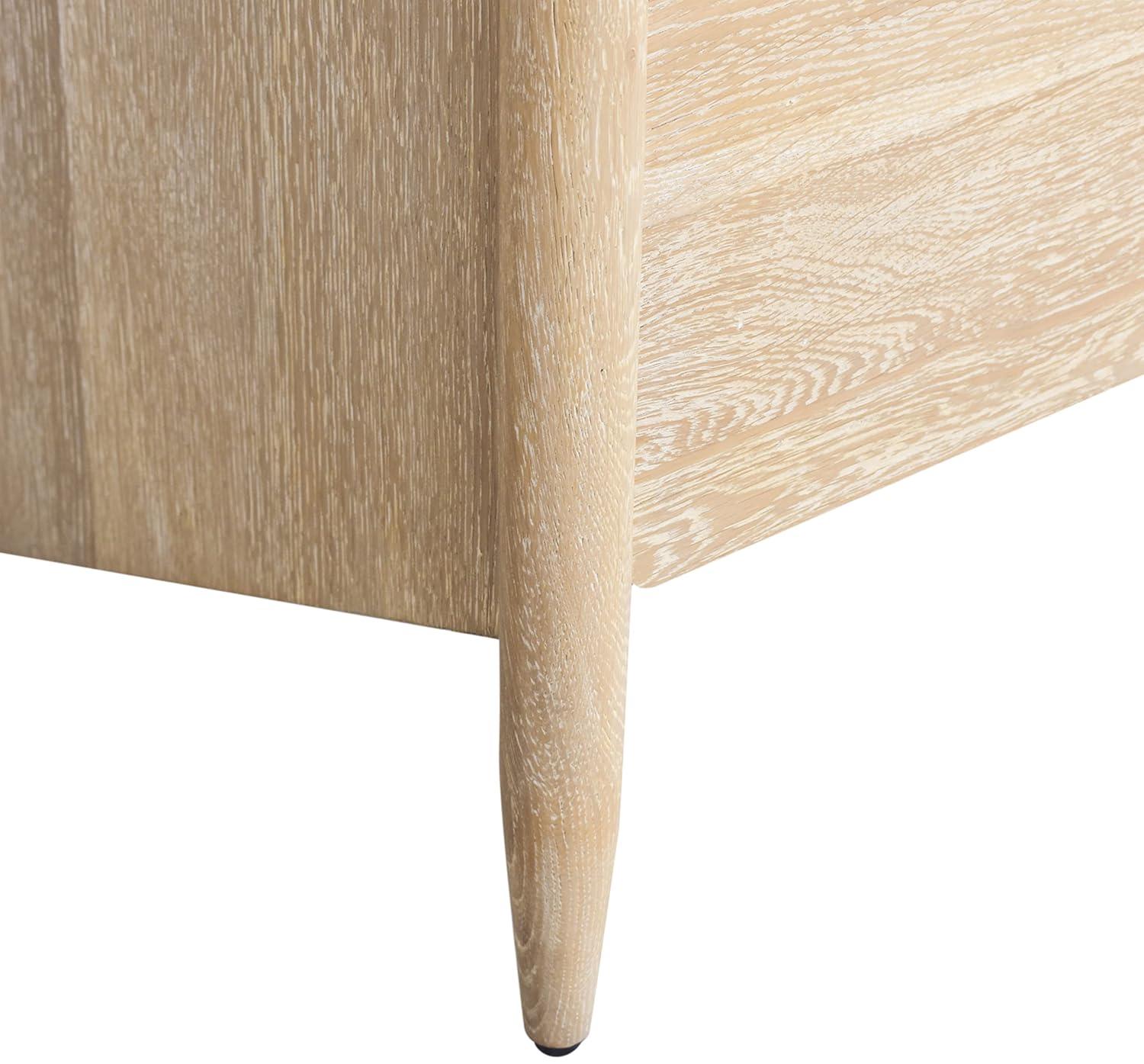 Meridian Furniture,Oakwood White Oak Nightstand