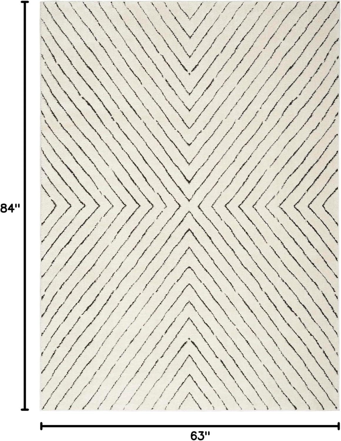 Nourison Cozy Modern Scandinavian Indoor Area Rug