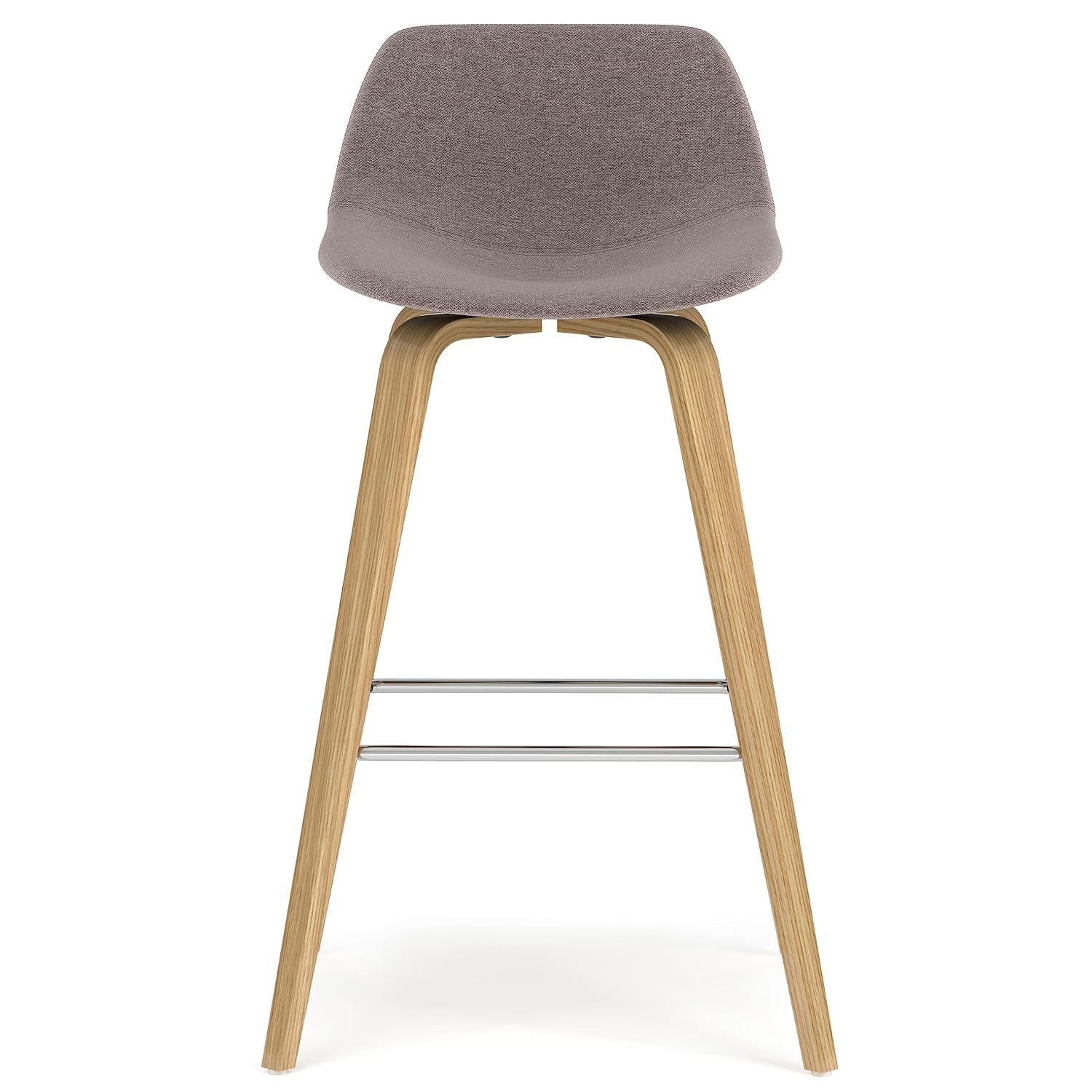 Simpli Home Randolph Bentwood Counter/ Bar Height Stool (Set of 2)