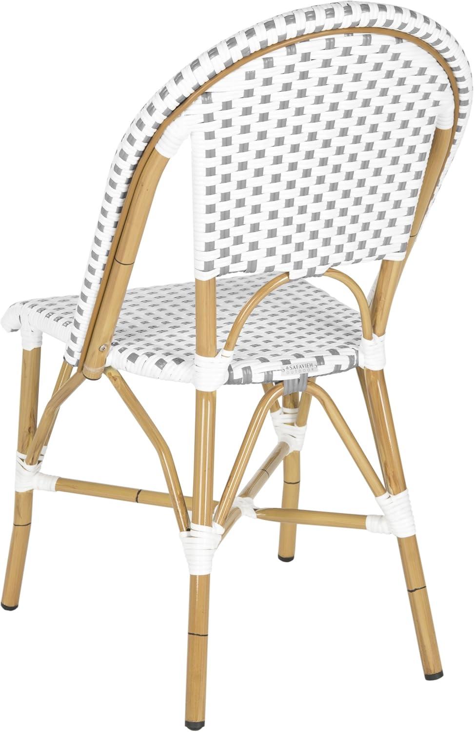 Salcha Indoor Outdoor French Bistro Side Chair (Set of 2)  - Safavieh