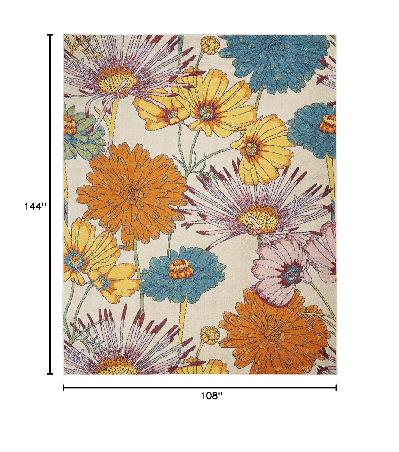 Nourison Allur Oversized Flowers Indoor Area Rug