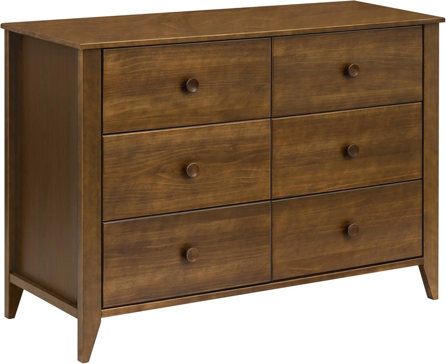 Sprout 6 Drawer 19.75" W Double Dresser