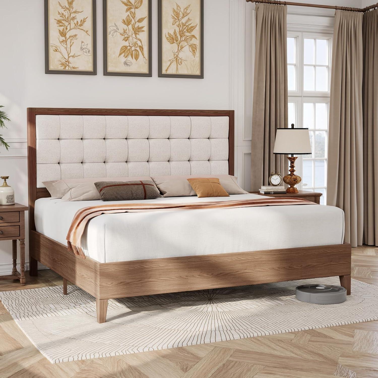 Wade Logan® Behka Upholstered Platform Bed