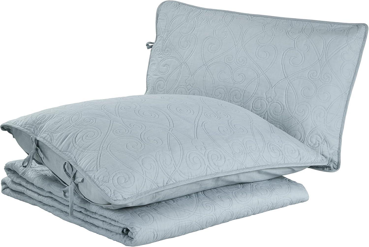 Laura Ashley Felicity Cotton Reversible Quilt Set