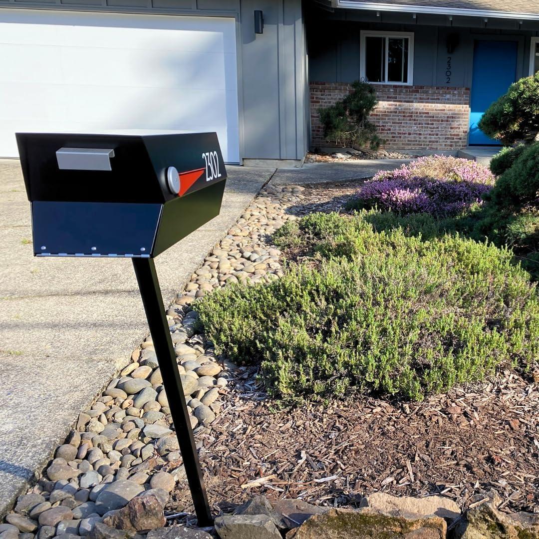 Modbox USA Modern Post Mounted Mailbox