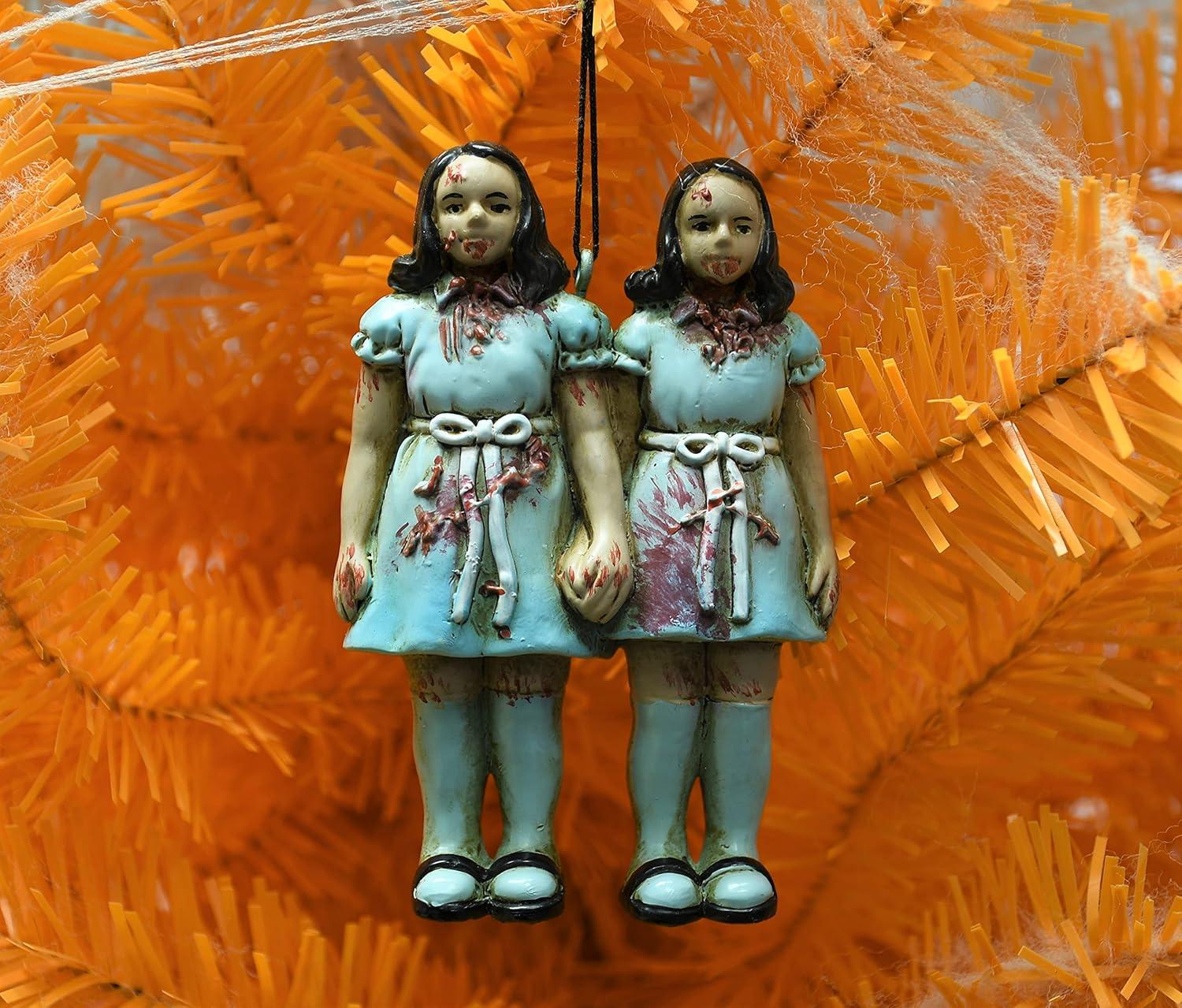 Tree Buddees Creepy Twins Halloween/Christmas Ornaments