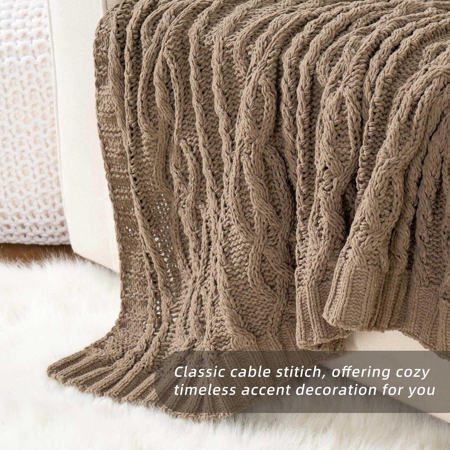 Knitted Throw Blanket