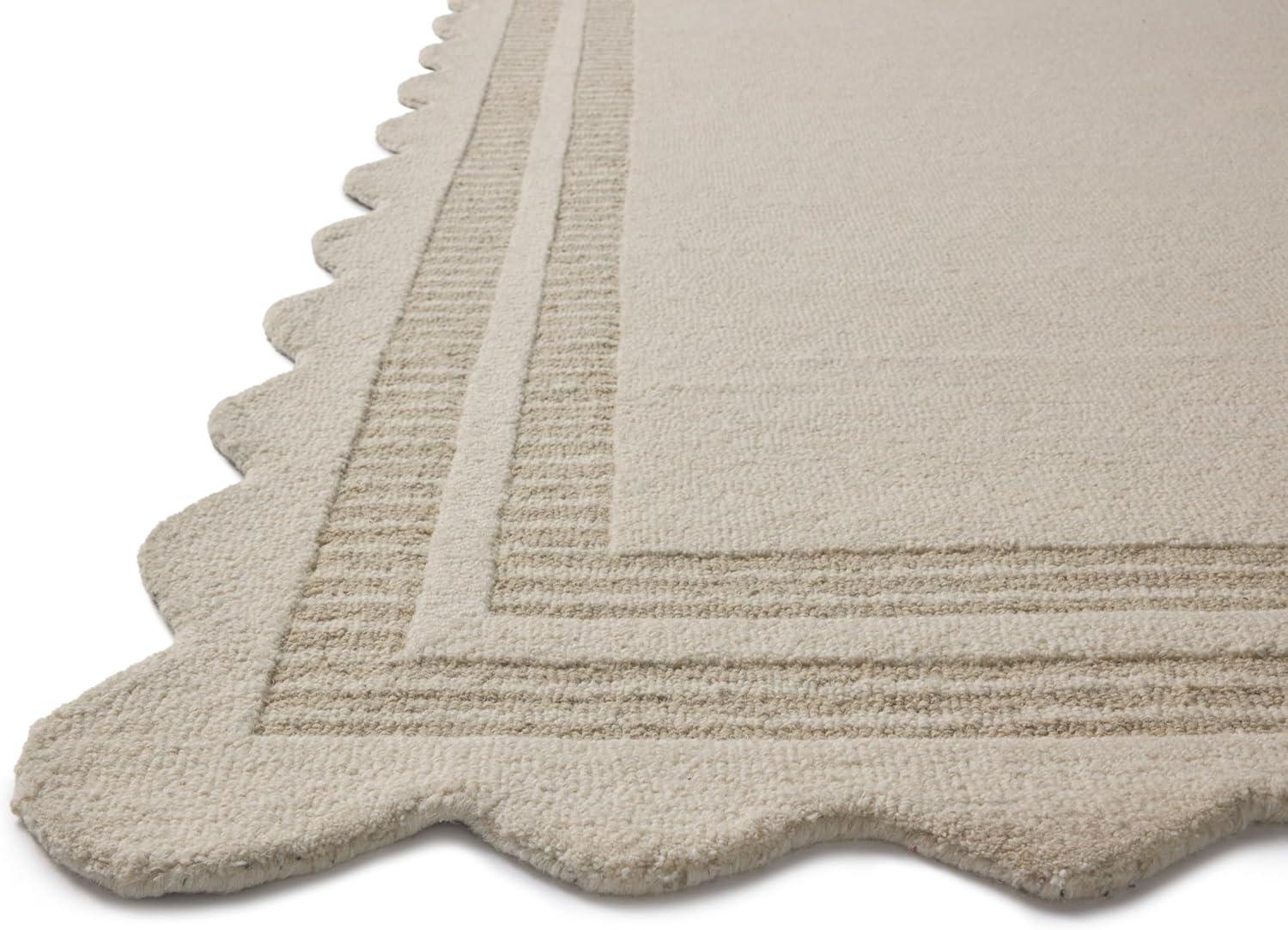 Chris Loves Julia x Loloi Scottie Ivory / Grey Area Rug