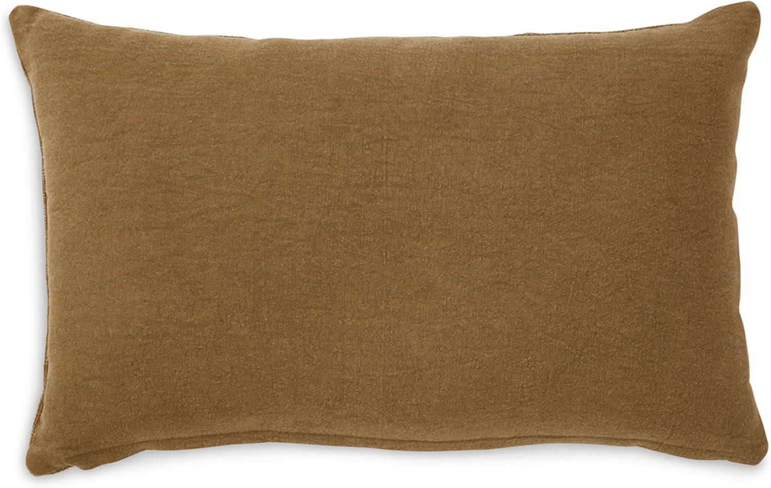 Signature Design by Ashley Contemporary Dovinton Pillow  Honey