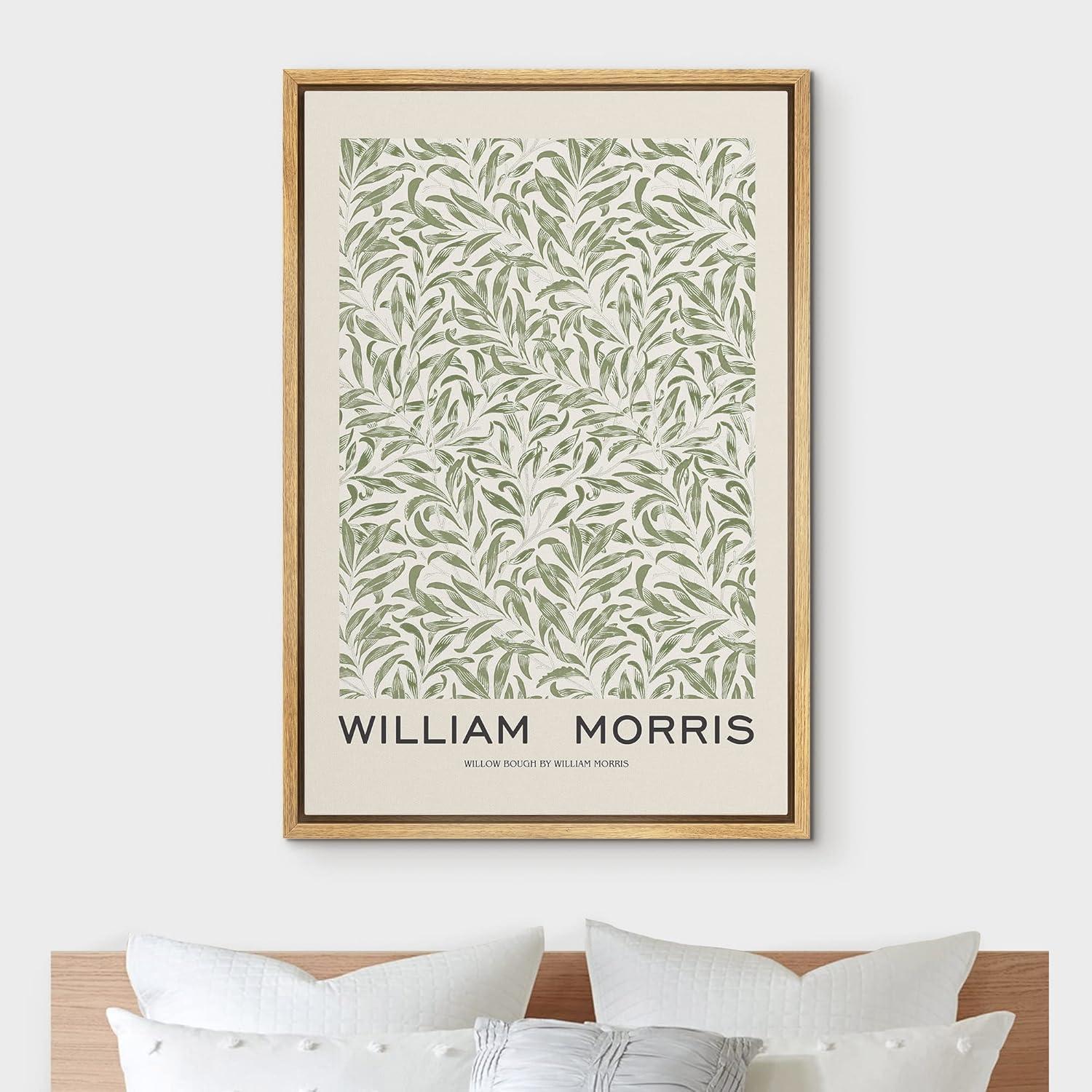 Classical Artwork " Willow Bough Flower Pattern " by William Morris