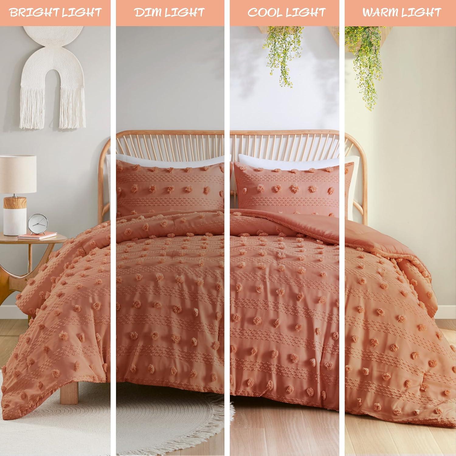 Clip Jacquard Comforter Set