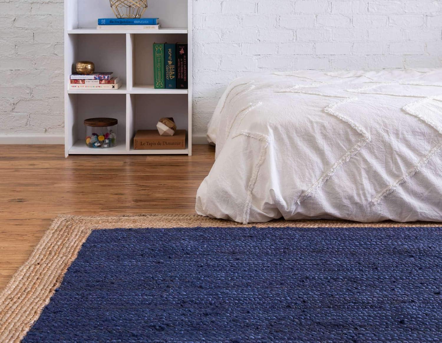 Unique Loom 6' 1 x 9' 0 Goa Braided Jute Rectangle Area Rug