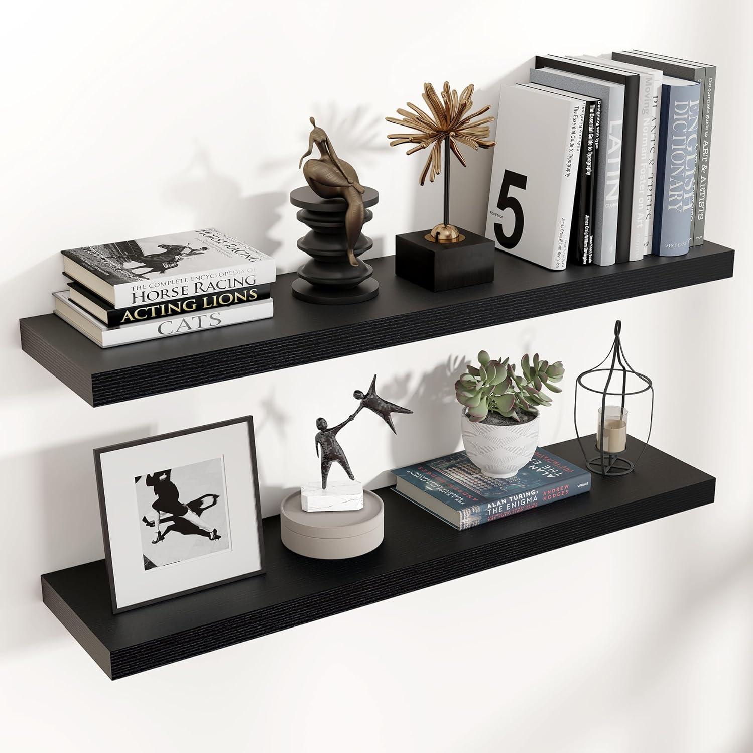 Hokku Designs Soeke 2 Piece Floating Shelf