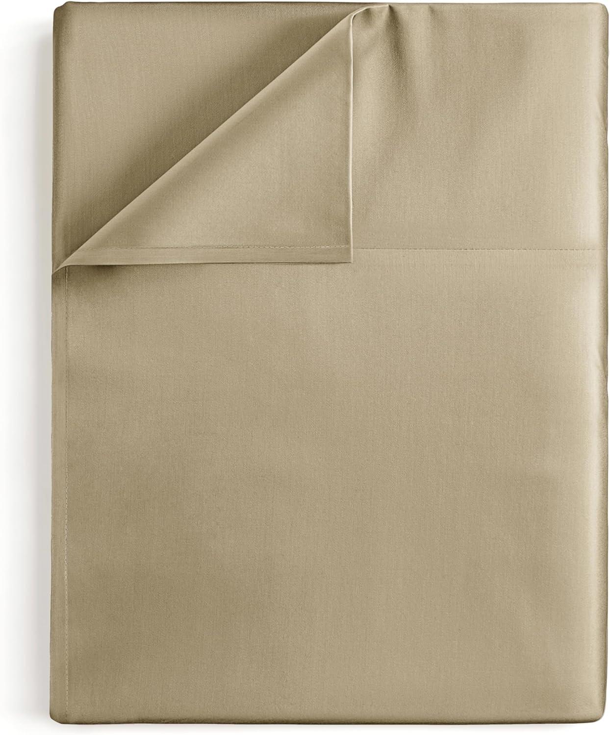 CGK Linens Single 100% Cotton Flat Sheet/ Top Sheet 400 Thread Count