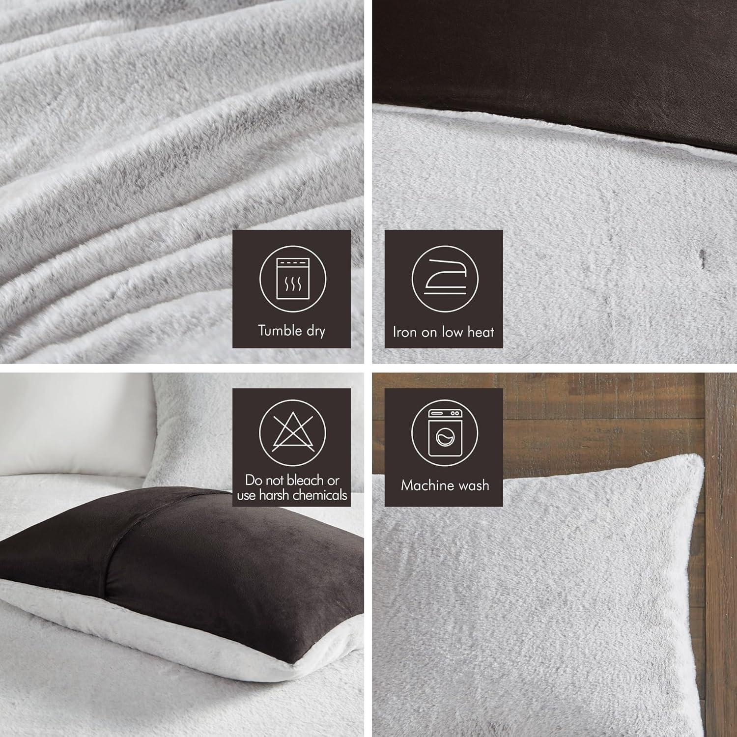 510 Design Sawyer Faux Fur to Mink Down Alternative Comforter Set