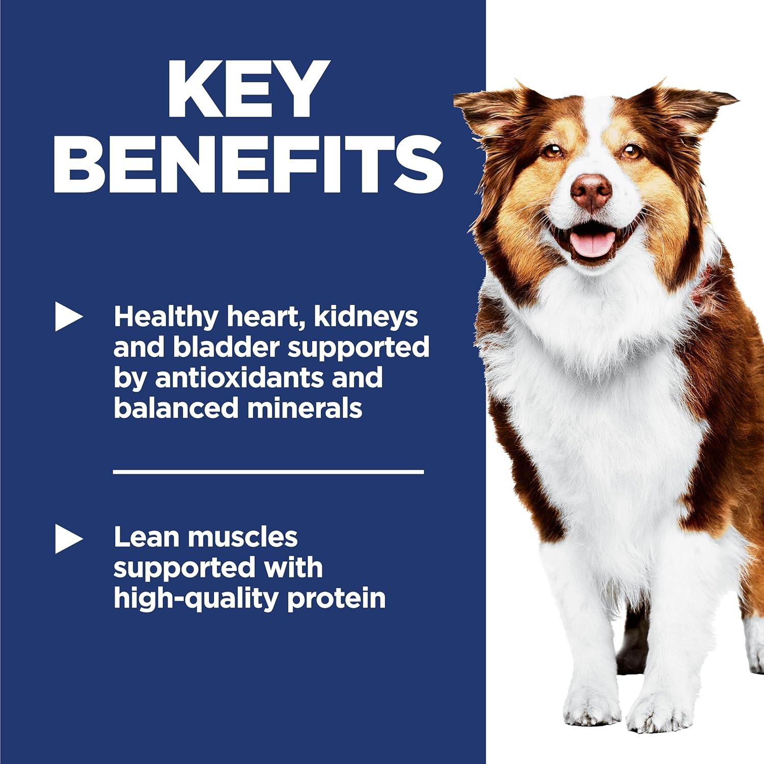 Hill's Science Diet Chicken, Barley & Brown Rice Dry Dog Food for 7+ Senior Dogs, 15lb Bag