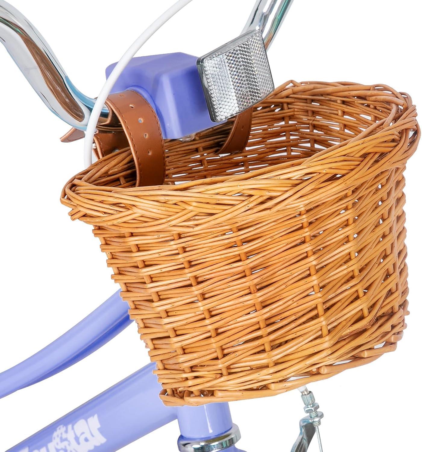 JOYSTAR Girls' 20" Training Wheel Retro Bicycle