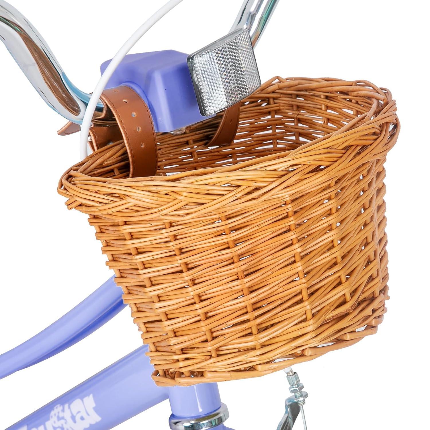 JOYSTAR Girls' 20" Training Wheel Retro Bicycle