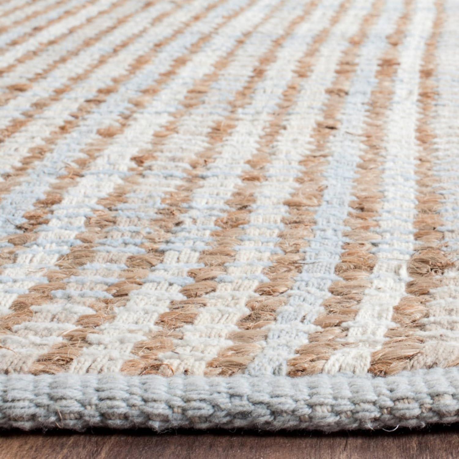 Cape Cod CAP831 Hand Woven Area Rug - Green - 6'x6' - Safavieh.